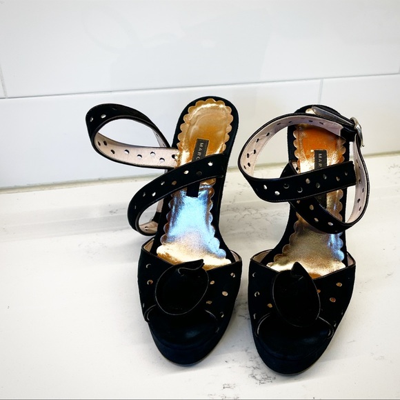 Marc Jacobs Suede Platform Heels - Picture 6 of 15